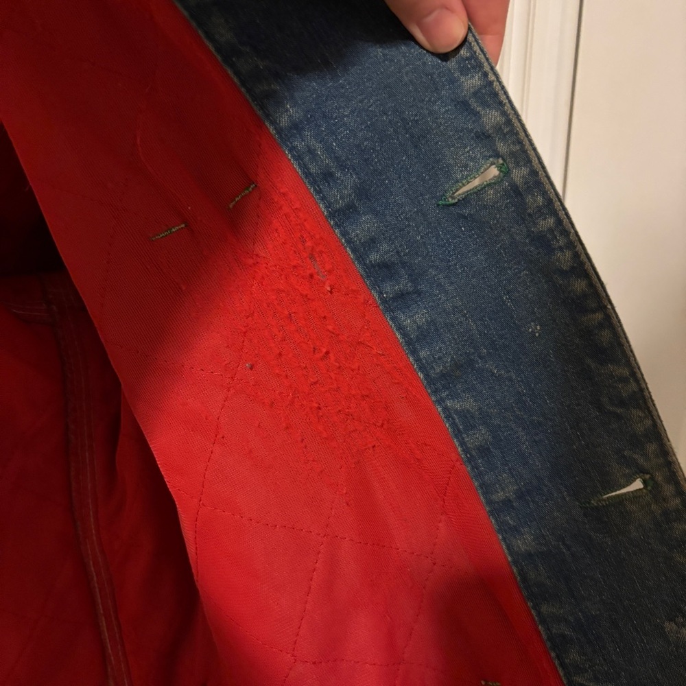 Men's Blue Denim Jacket - Picture 7 of 12